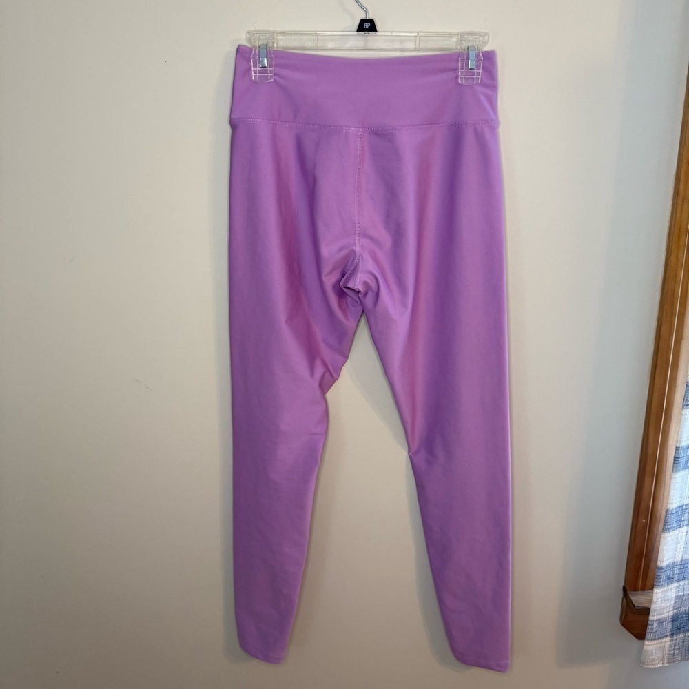 YEAR OF OURS Robin Tulip Purple Activewear Set Sports Bra & Leggings Sz Medium - Picture 13 of 13